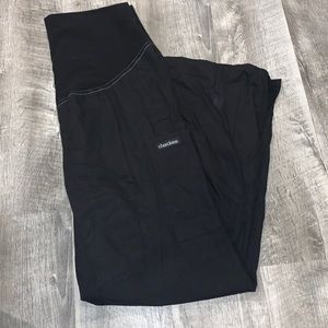 Womens maternity scrubs black XS petite